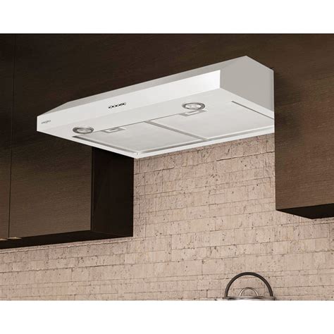 ancona slim d 30 under cabinet stainless steel range hood|Ancona 30.